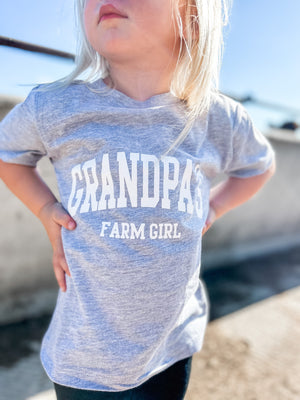 'Grandpas Farm Girl' Toddler/Youth Tees
