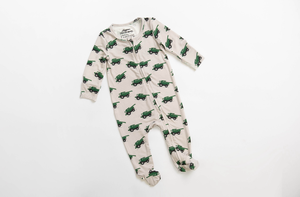 Green Combine Baby Pajamas