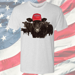 ‘MAGA’ Cow Tee - Trump ‘24