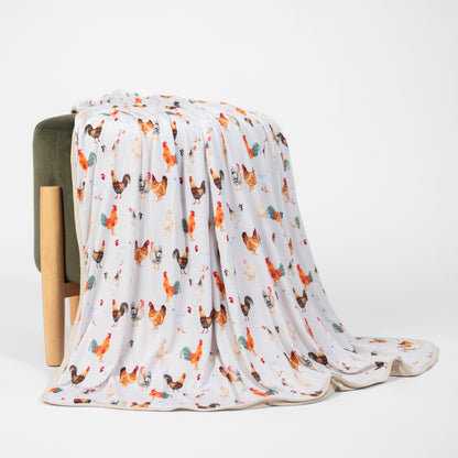 Chicken Kids Bamboo Blanket - PREORDER