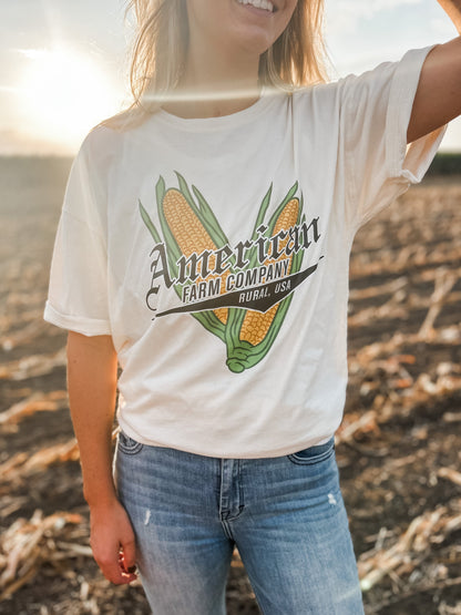 Old English Corn Tee