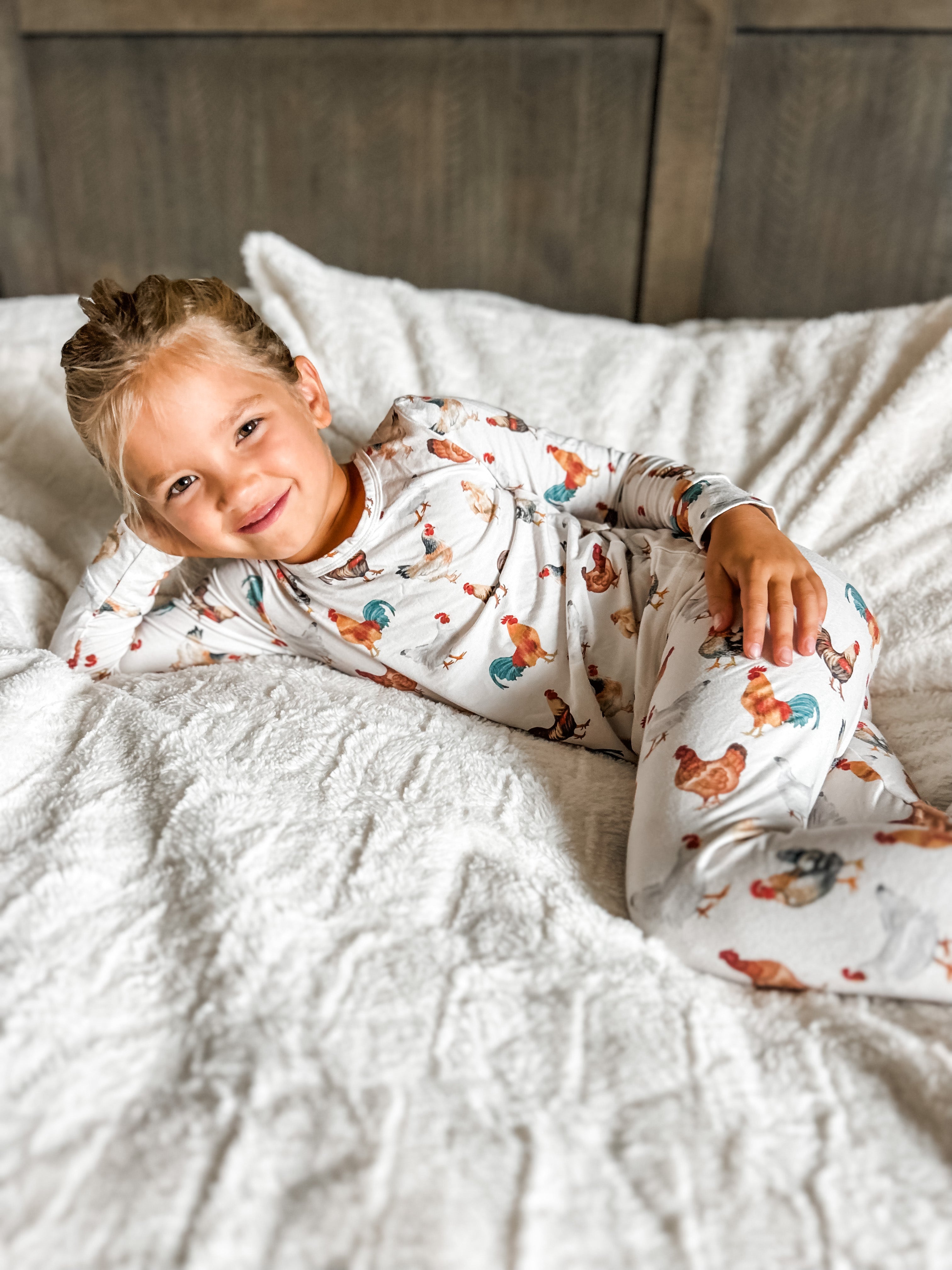 PREORDER Chicken Toddler Youth Pajamas