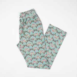 Floral Chicken Adult Bamboo Pajama Pants - PREORDER