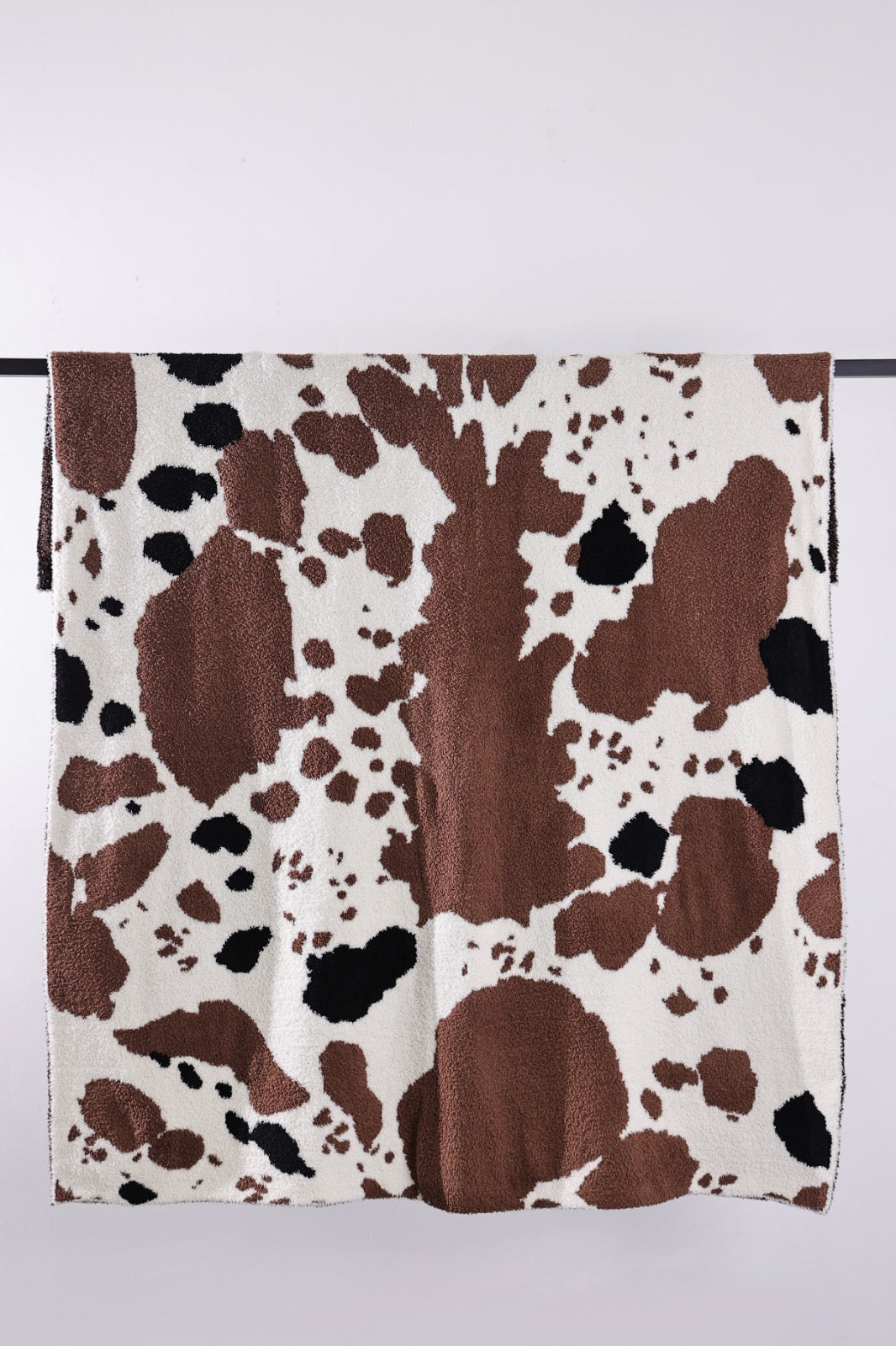 Cow Print Luxe Blanket - PREORDER