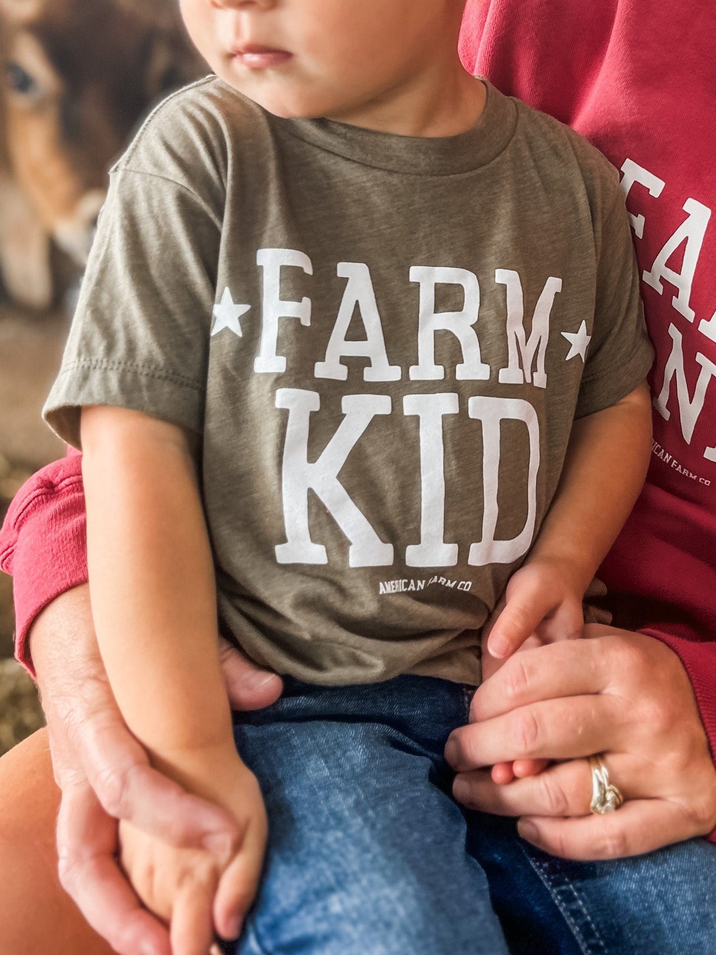 'Farm Kid' Toddler/Youth Tees