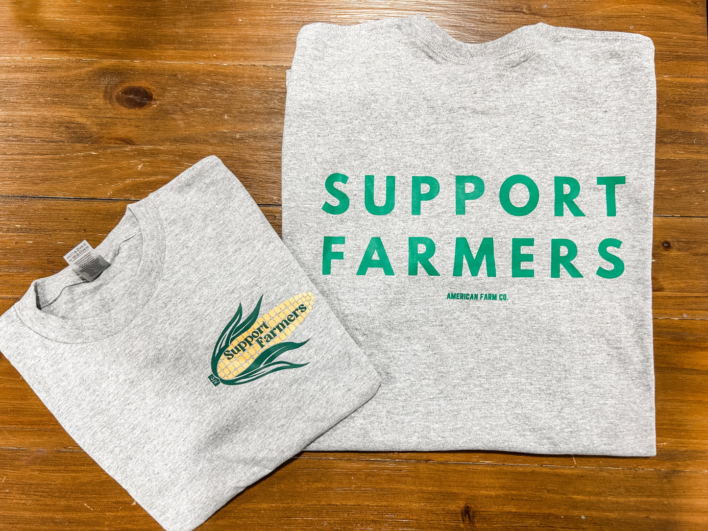 'Support Farmers' Corn Tee