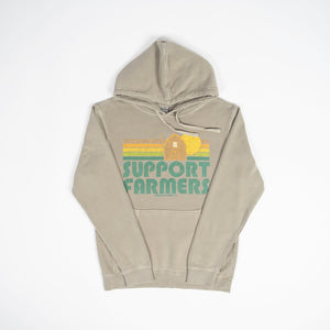 ‘Support Farmers’ Autumn Hoodie