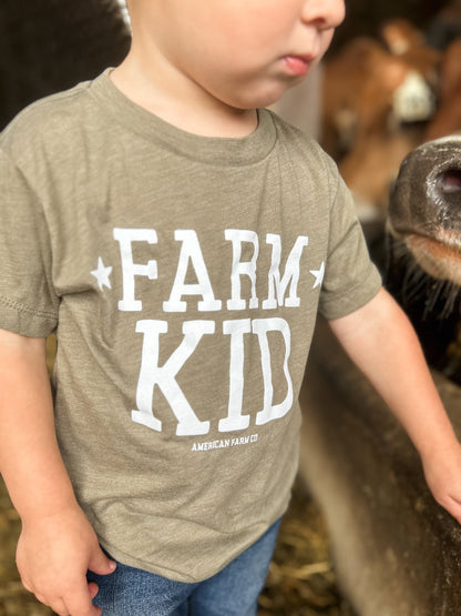 'Farm Kid' Toddler/Youth Tees