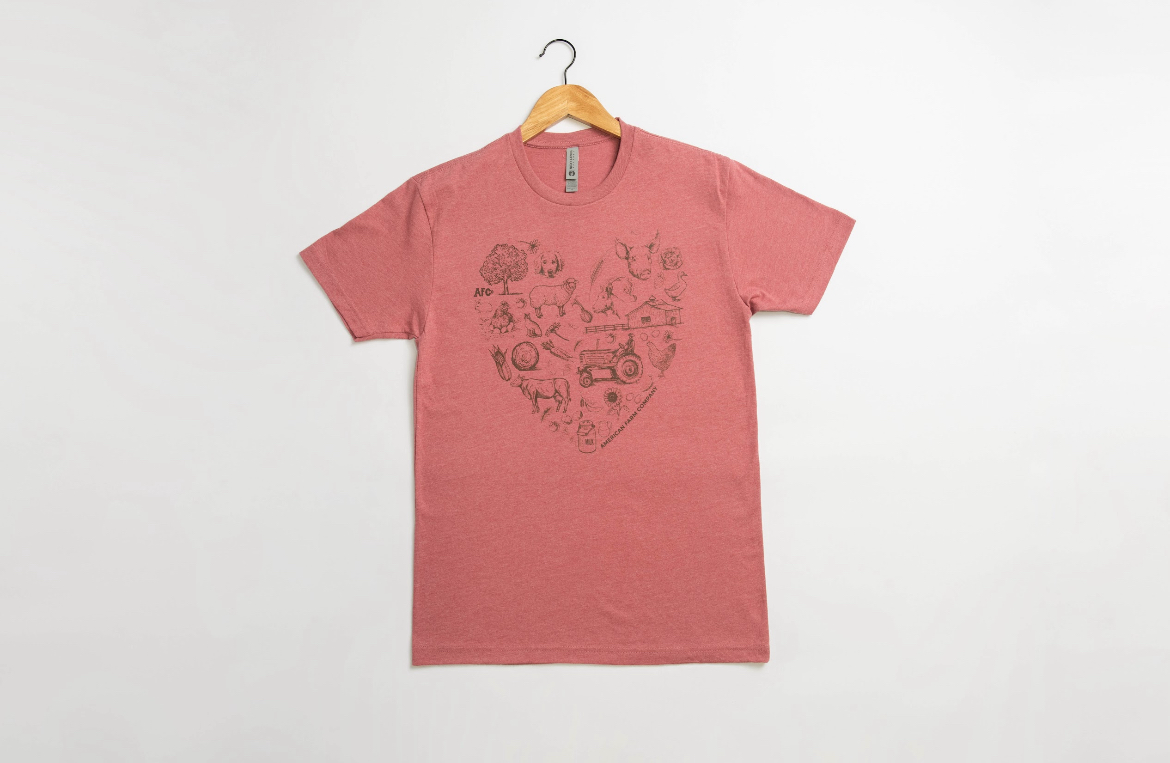 AFC Farm Heart Essentials Tee