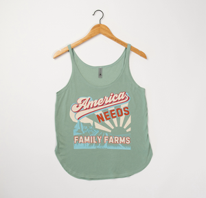 America Needs Family Farms' Tank Top