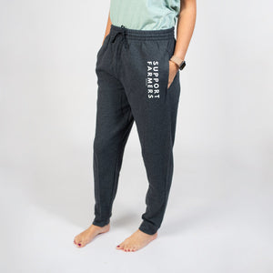 'Support Farmers' Charcoal Joggers - NEW