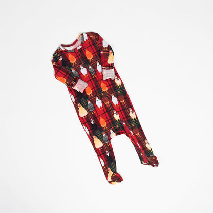 PREORDER Christmas Chicken Baby Bamboo Pajamas