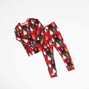 PREORDER Christmas Chicken Toddler/Youth Bamboo Pajamas