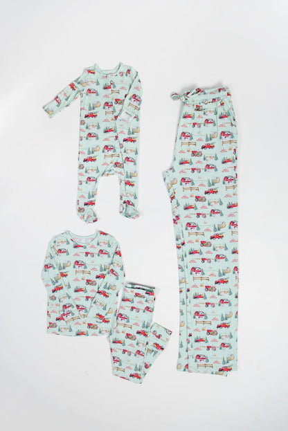 PREORDER Christmas on the Farm Toddler/Youth Bamboo Pajamas