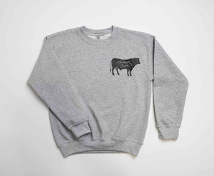 American Farm Co' Cow Logo Youth Crew