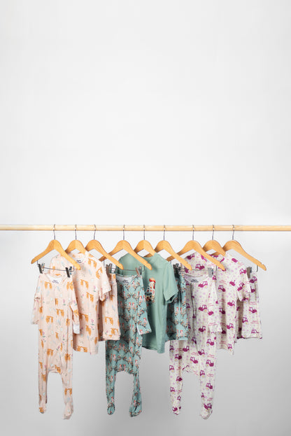 Jersey Calves & Ear Tags Toddler/Youth Bamboo Pajama Set - PREORDER