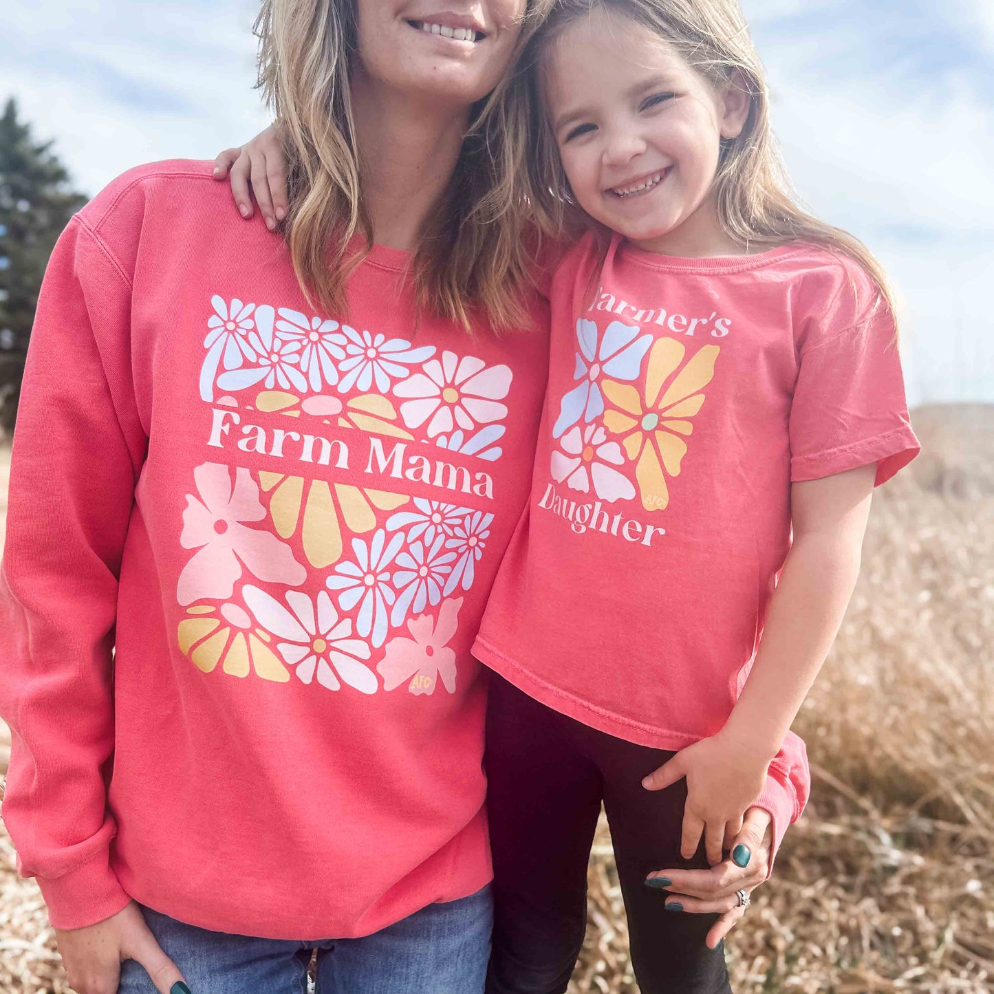 Farm Mama Floral Crewneck