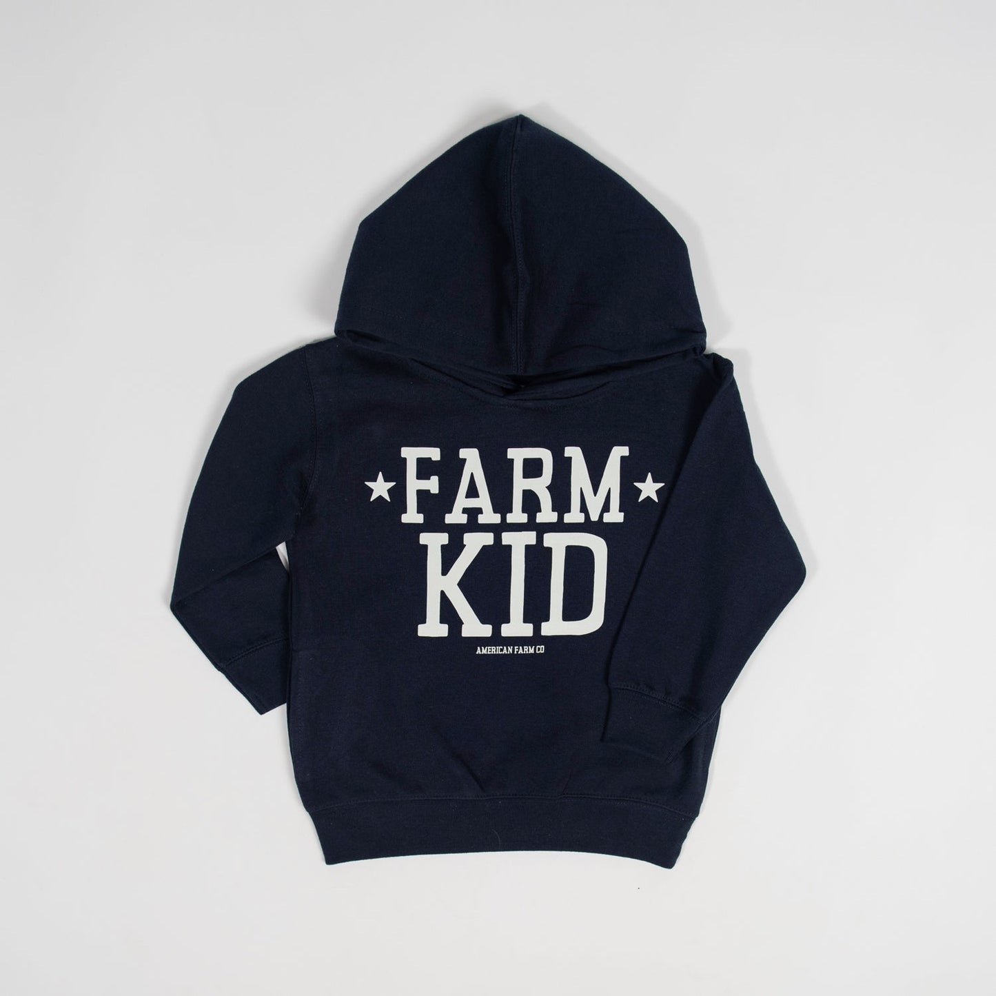 ‘Farm Kid’ Navy Toddler/Youth Hoodie