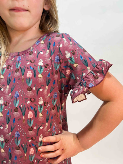 Garden Toddler/Youth Pajama Dress