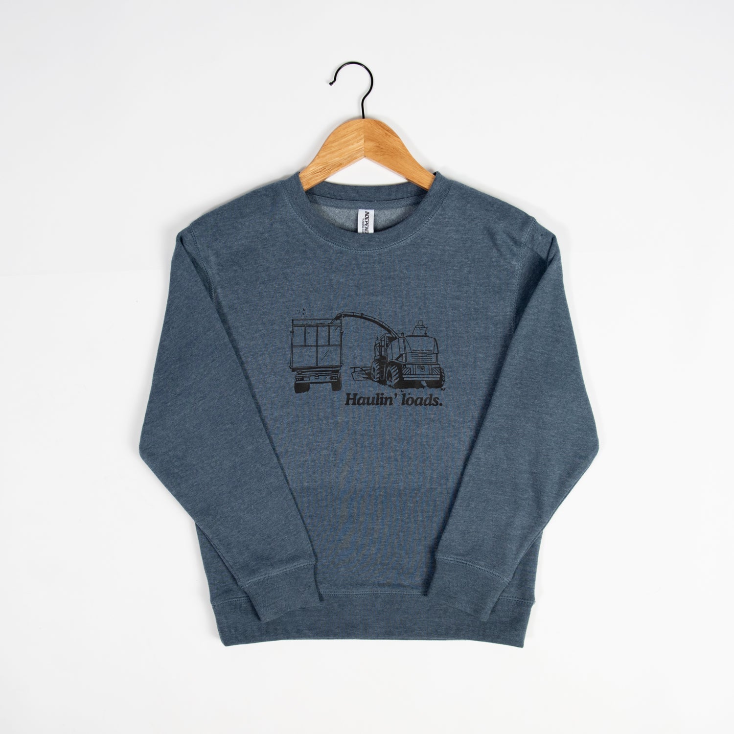 'Haulin' Loads' Toddler/Youth Crewneck - American Farm Company