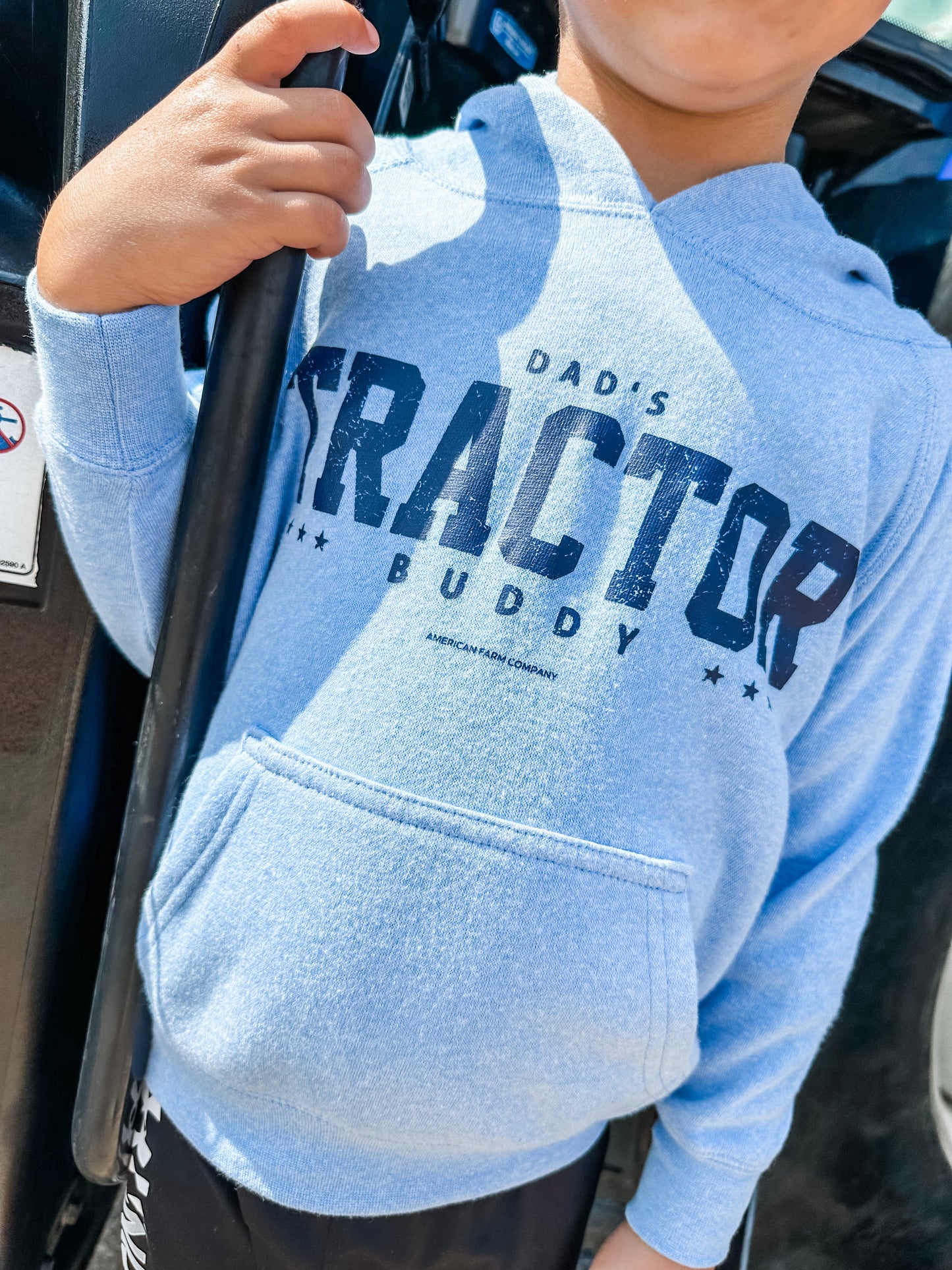 DAD'S TRACTOR BUDDY' Youth & Toddler Hoodie