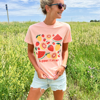 'Support Farmers' Fruit Tee