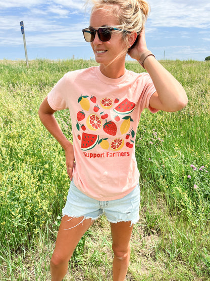 'Support Farmers' Fruit Tee