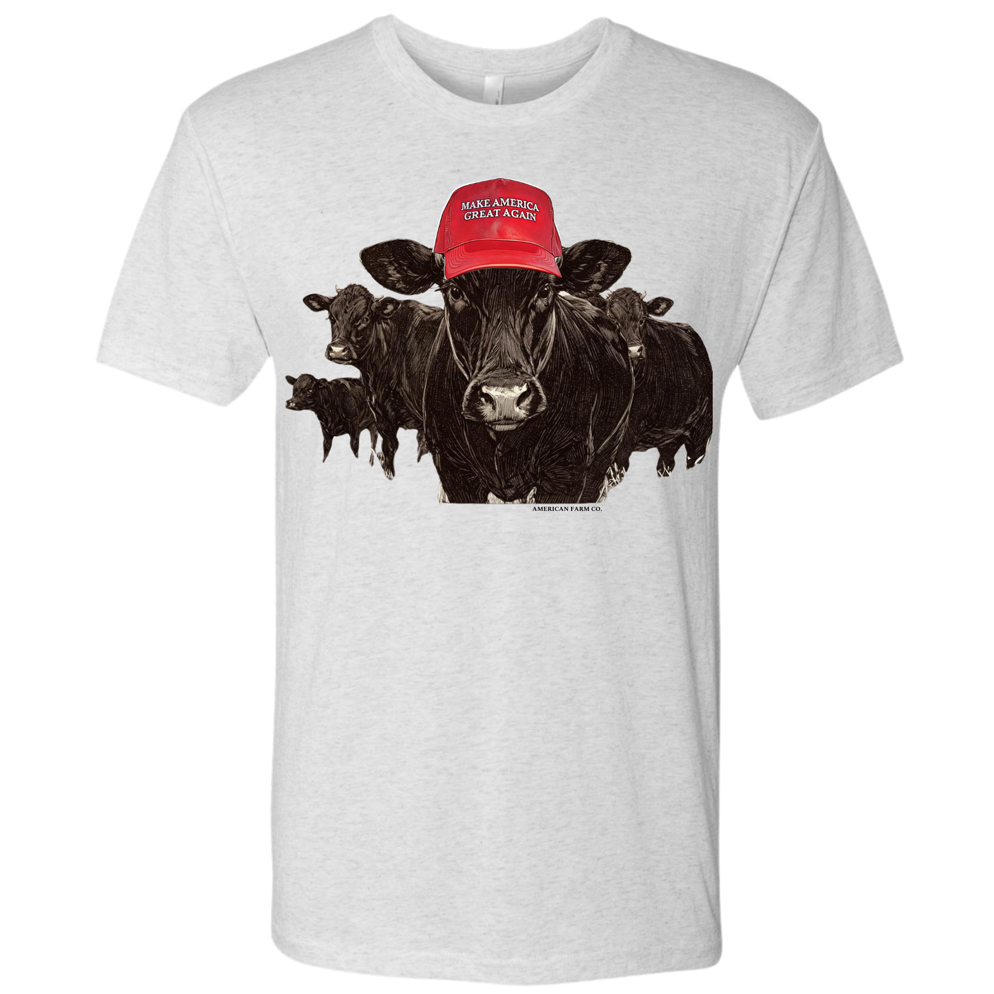 ‘MAGA’ Cow Tee - Trump ‘24