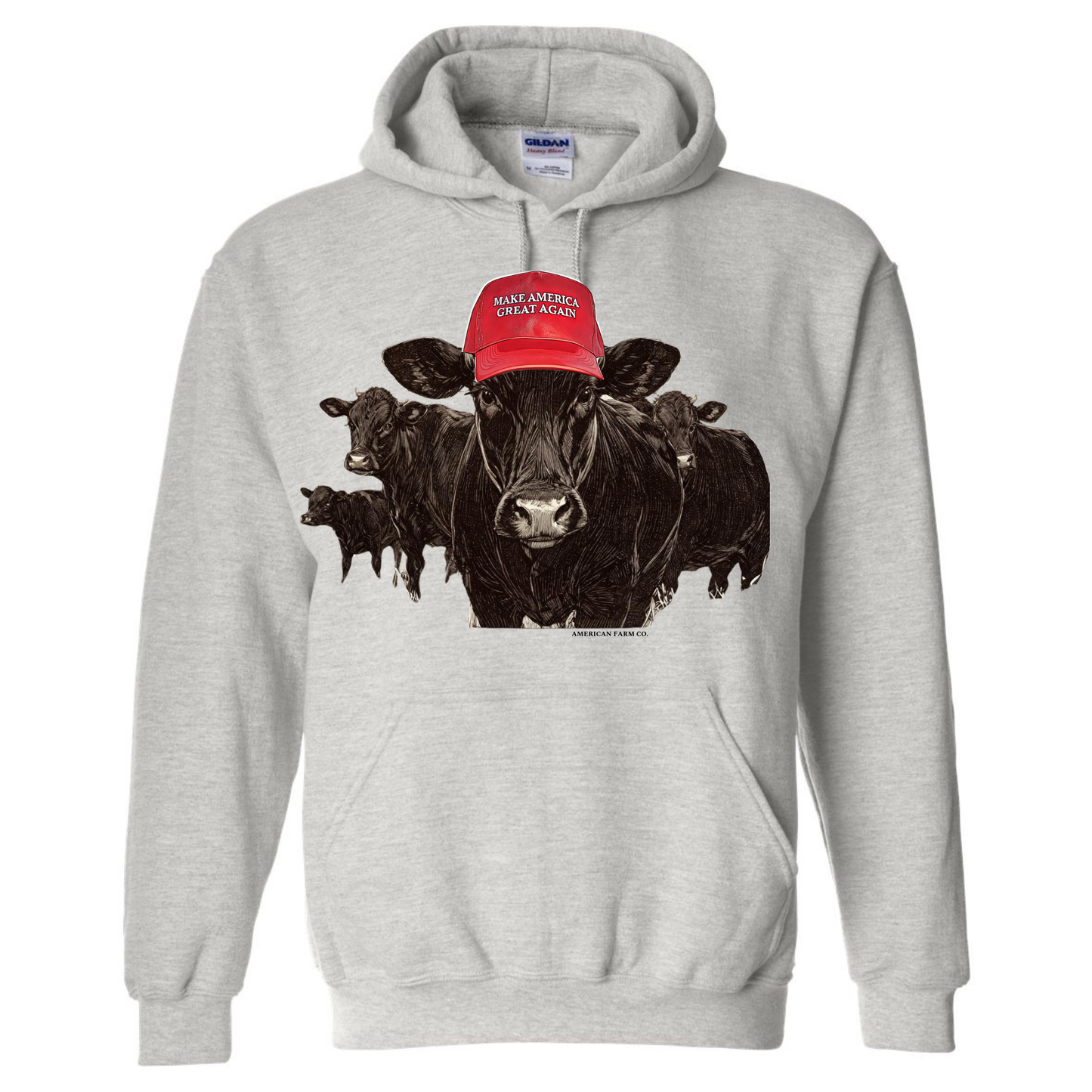 ‘MAGA’ Cow Hoodie - Trump ‘24