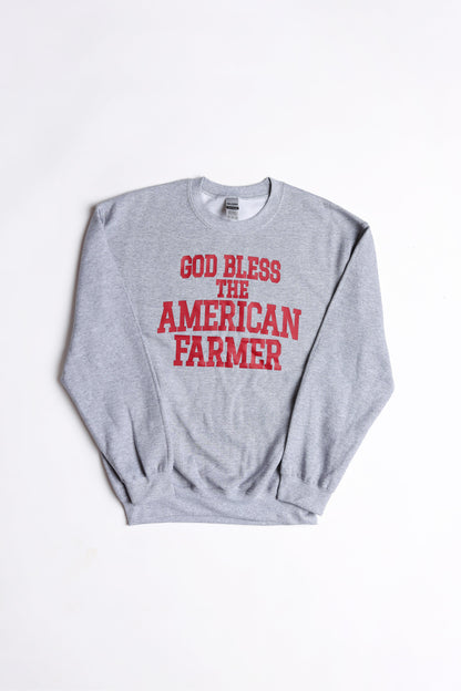 God Bless the American Farmer Crewneck