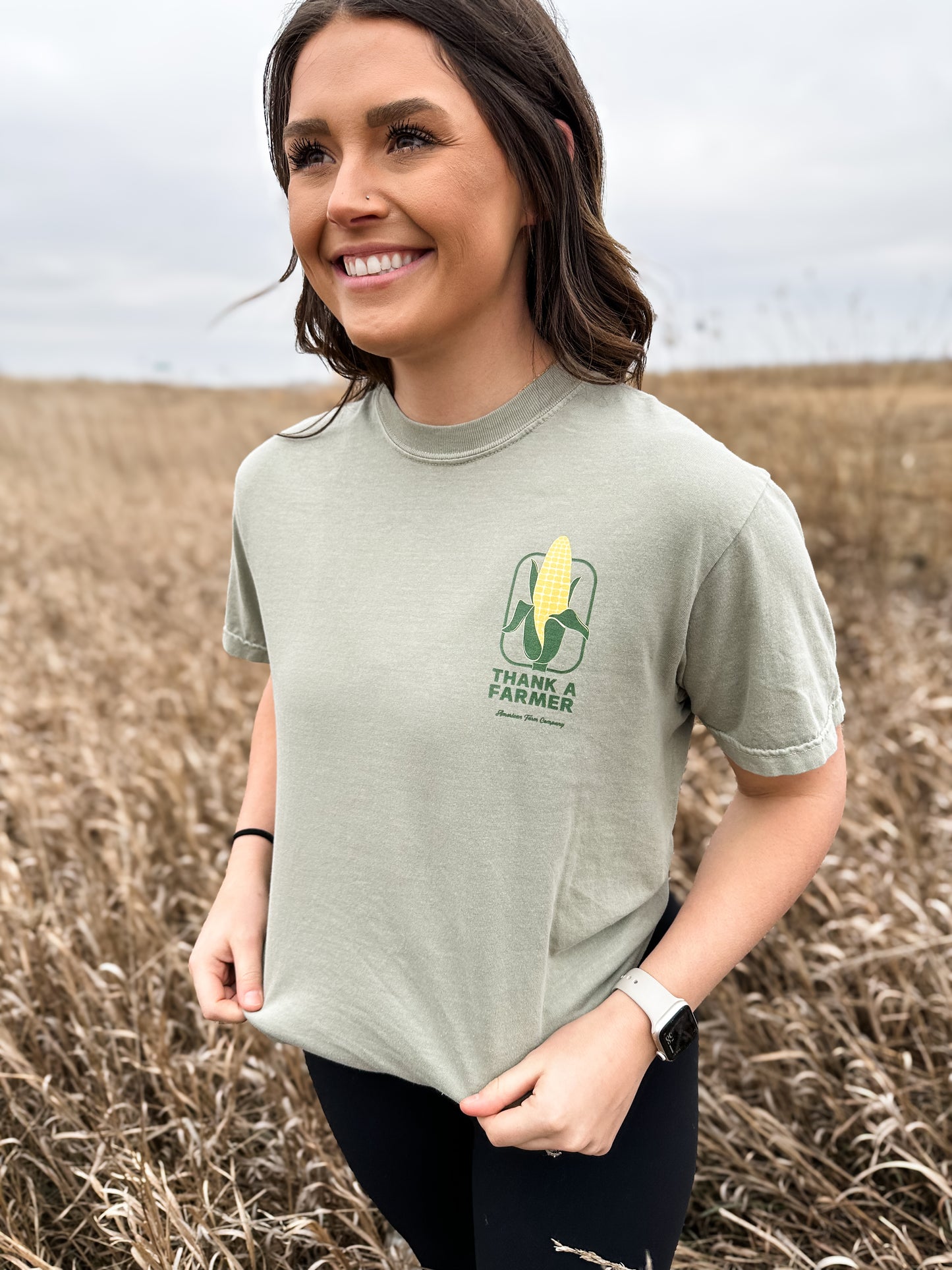 Western Corn 'Thank A Farmer' Graphic Tee