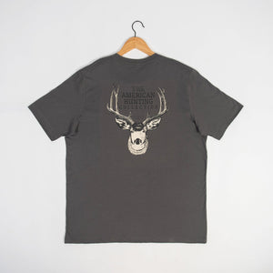 Whitetail Mount Charcoal Tee