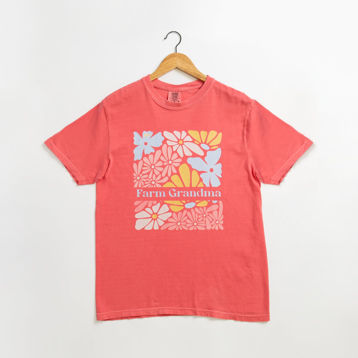 Farm Grandma Floral Tee