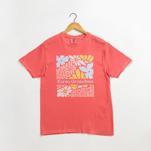 Farm Grandma Floral Tee