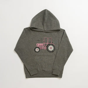 'Pink Tractor' Youth & Toddler Hoodie