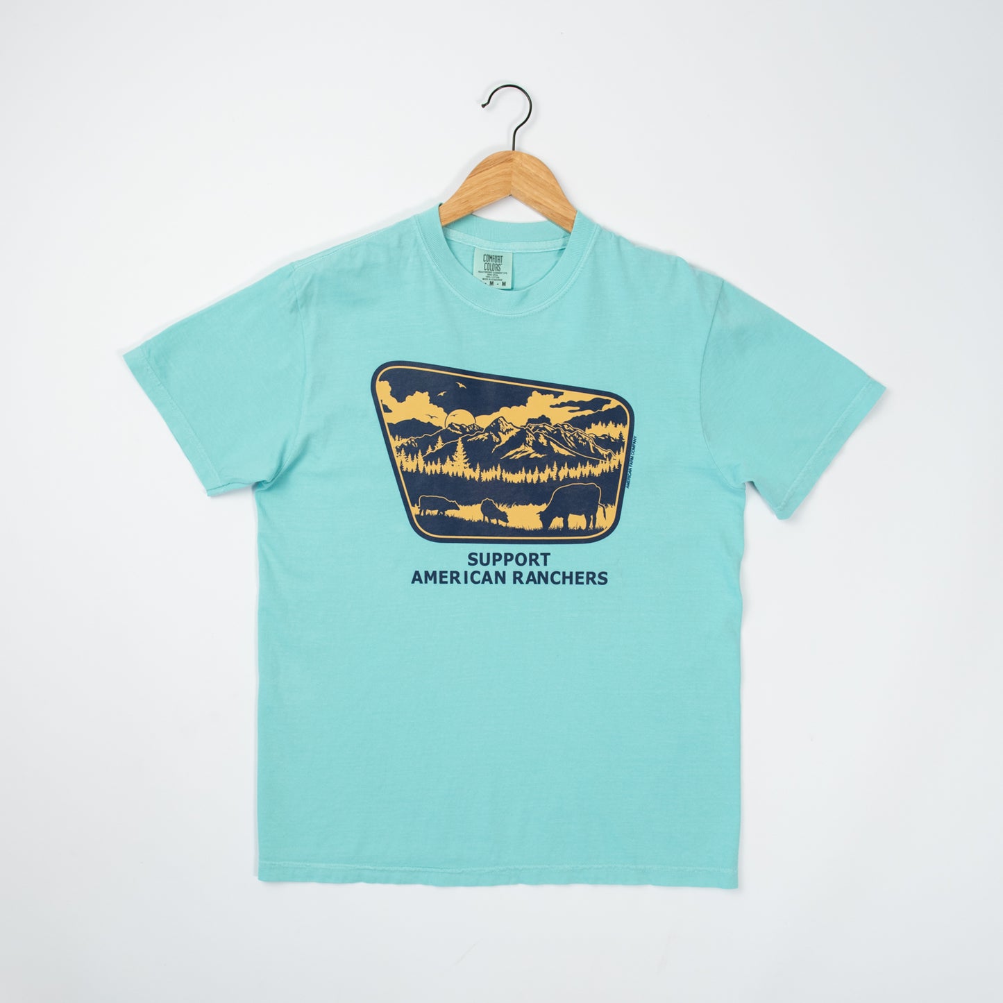 'Support American Ranchers' Landscape Tee