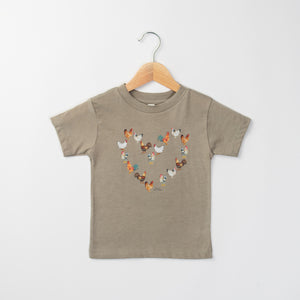 ‘Chicken Heart’ Toddler/Youth Tees