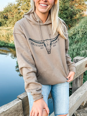 Skull Mocha Hoodie