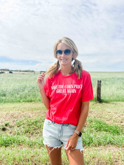 'Make The Corn Price Great Again' Essentials Tee