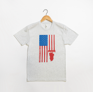 Patriotic Harvest Flag Essentials Tee