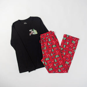 PREORDER Red Tractor Christmas Bamboo Pajama Pants