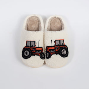 PREORDER Red Tractor Slippers - Adult