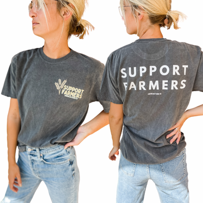 ‘Support Farmers’ Wheat Tee