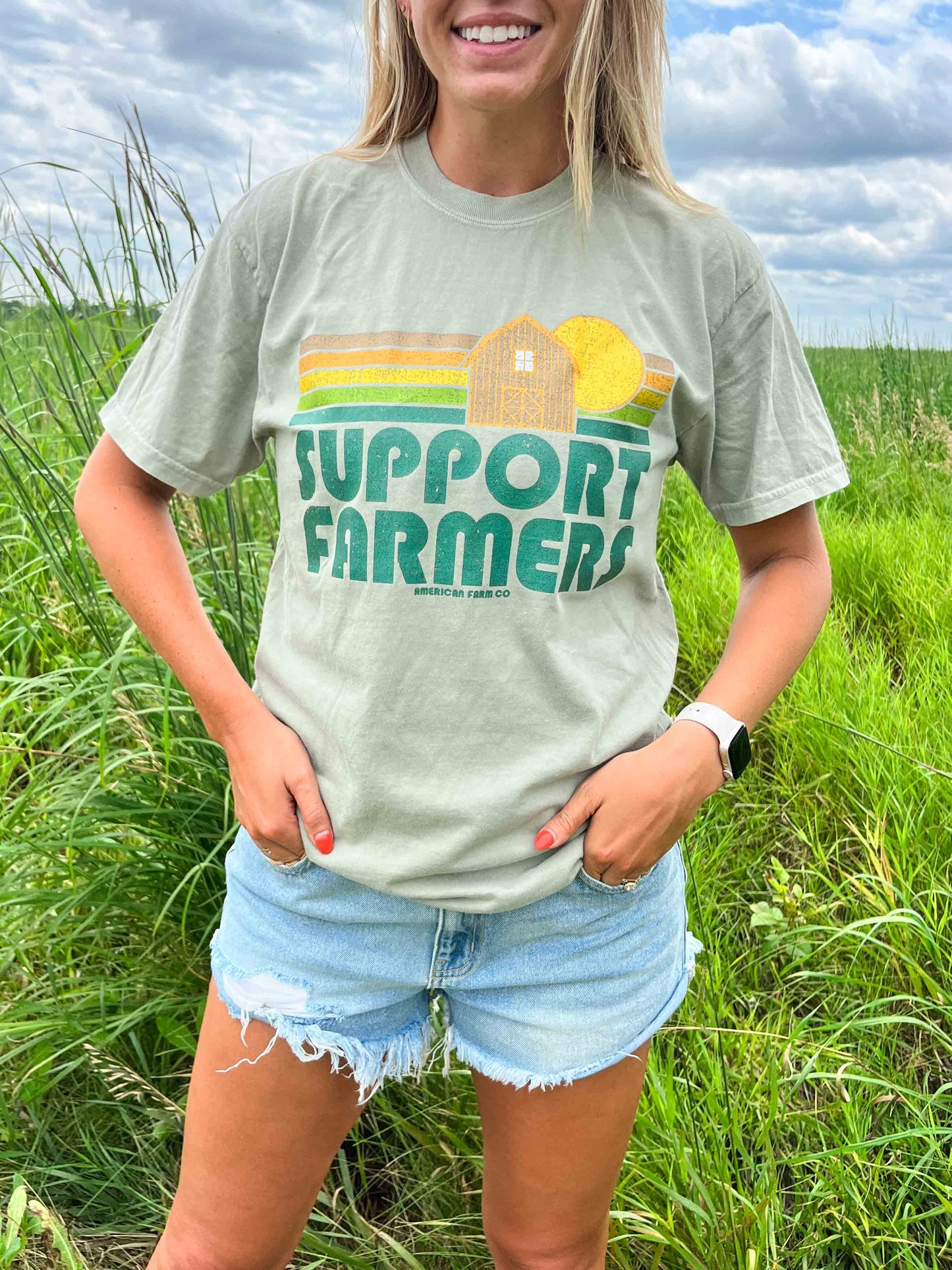 ‘Support Farmers’ Autumn Tee