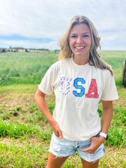 ‘USA’ Corn Tee