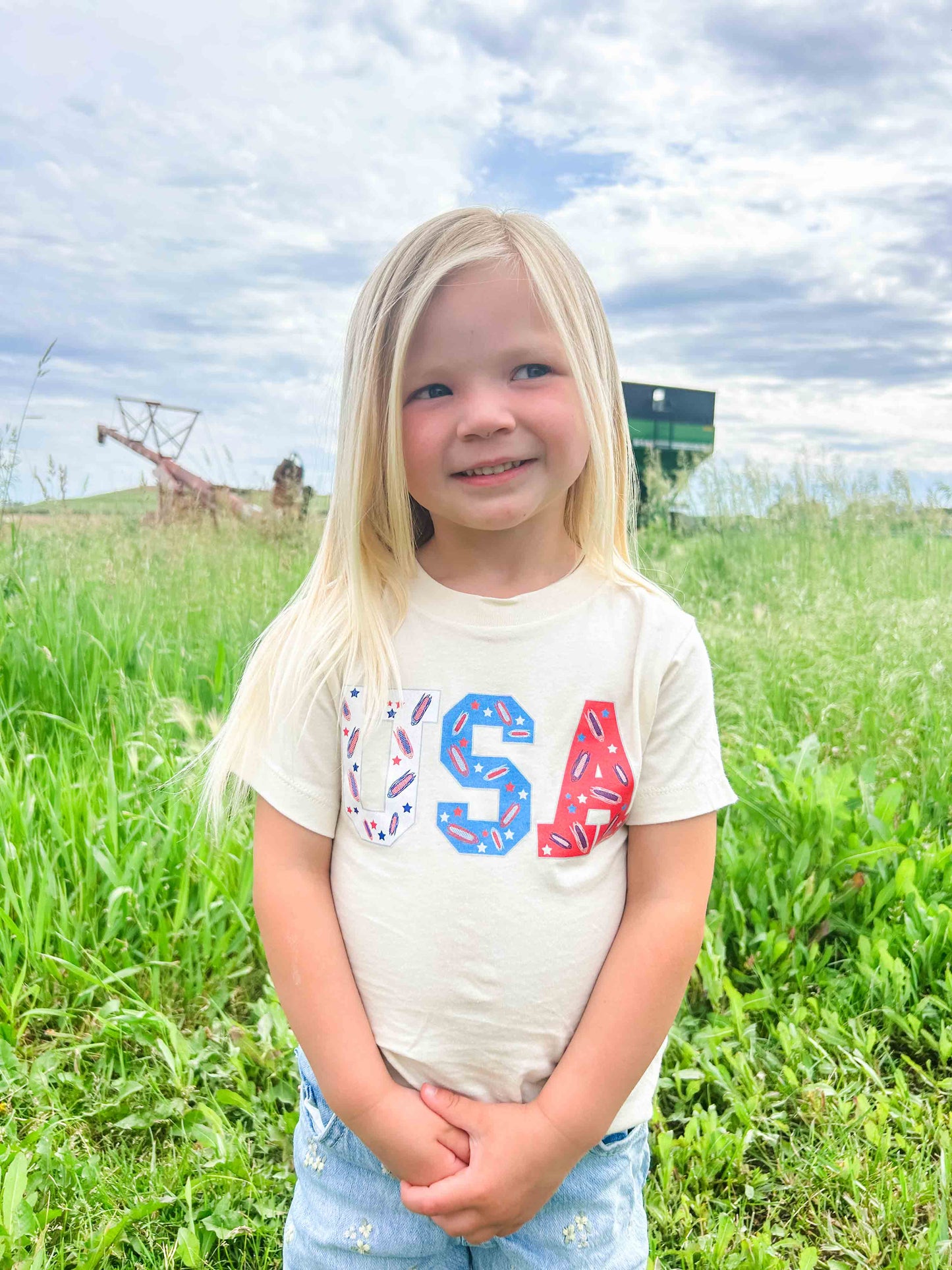 ‘USA’ Corn Toddler & Youth Tee