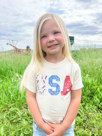 ‘USA’ Corn Toddler & Youth Tee