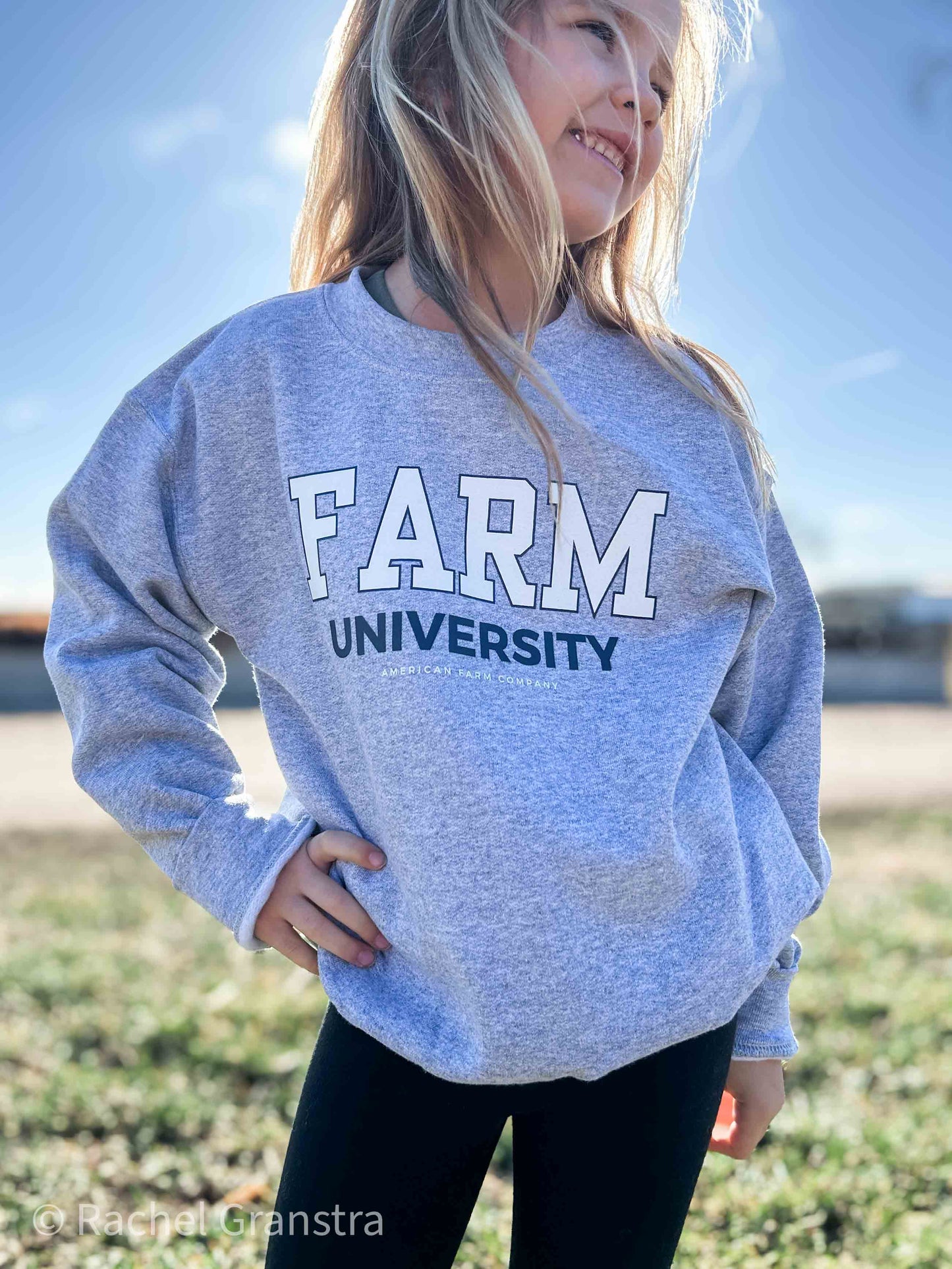 Farm University Toddler/Youth Crewneck