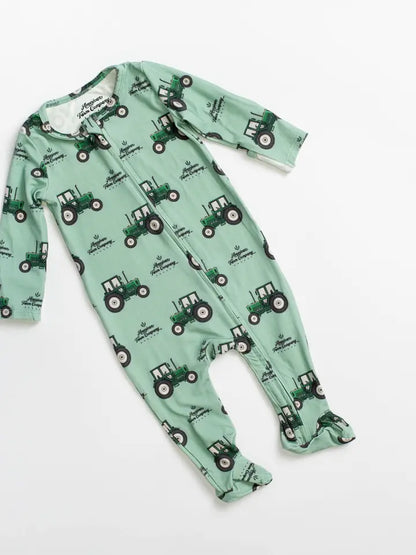 Watercolor Animals Baby Bamboo Pajamas - PREORDER