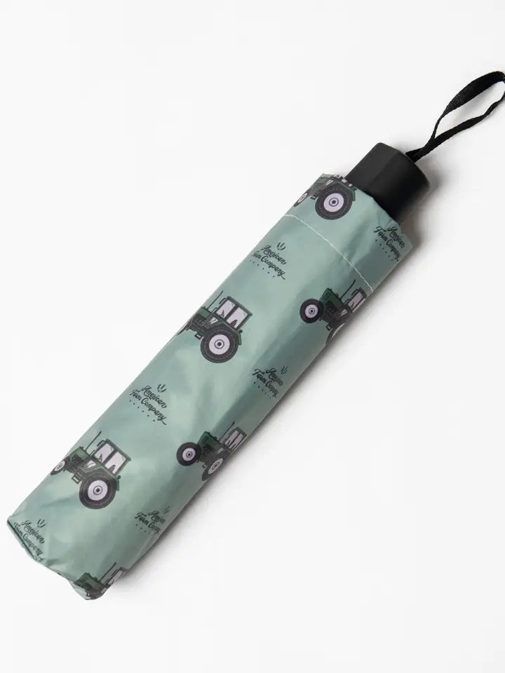 Green Tractor Umbrella